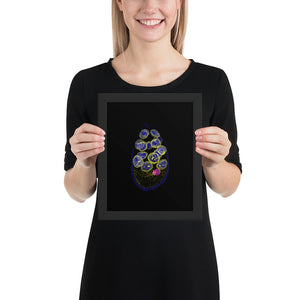 Egg Before Chicken | Framed Cell Biology Poster