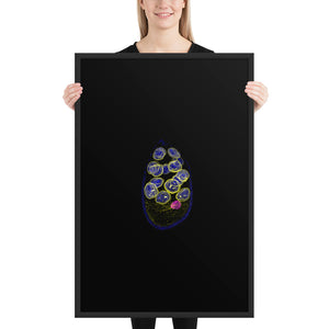 Egg Before Chicken | Framed Cell Biology Poster